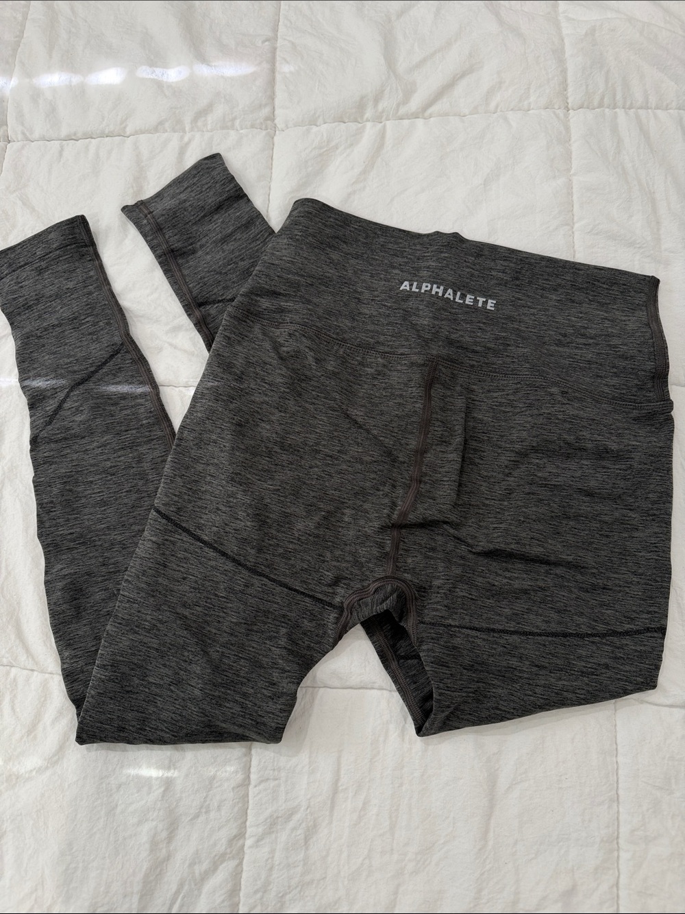 Alphalete Charcoal Seamless Leggings